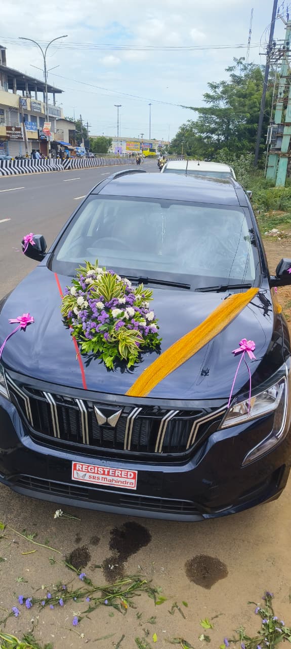 Wedding car decoration